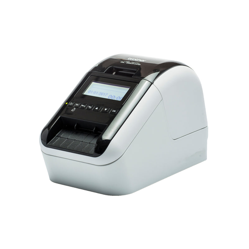 Brother QL-820NWB label printer Direct thermal Colour 300 x 600 DPI 176 mm/sec Wired & Wireless Ethernet LAN DK Wi-Fi Bluetooth