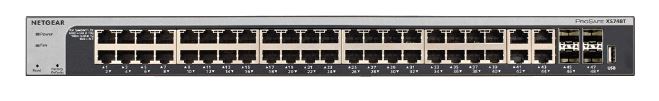 NETGEAR XS748T Managed L2+/L3 10G Ethernet (100/1000/10000) Black