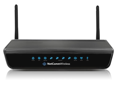 NETCOMM Wireless N300 4-Port ADSL2+ Modem/Router USB Host Port IPv6