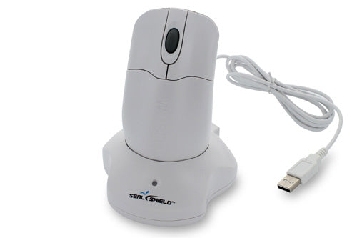 Seal Shield STWM042WE mouse Ambidextrous RF Wireless IR LED 1000 DPI