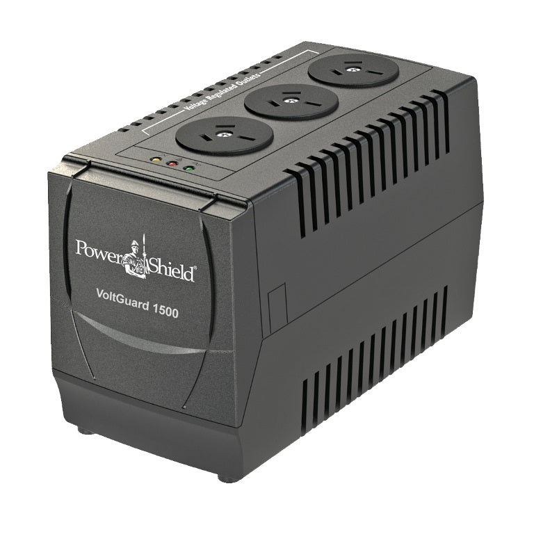 PowerShield PSVG1500 voltage regulator 3 AC outlet(s) 240 V Black
