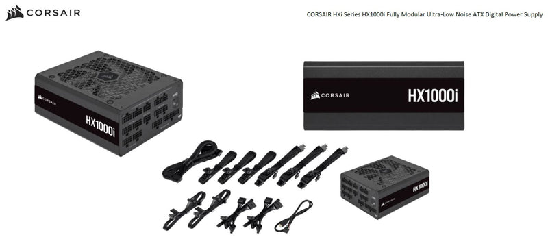 Corsair HX1000i power supply unit 1000 W ATX Black