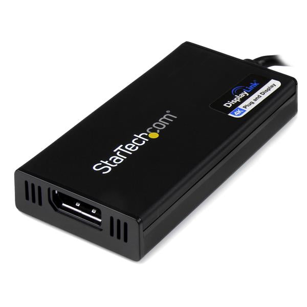 StarTech USB 3.0 to DisplayPort Adapter - DisplayLink Certified - 4K 30Hz