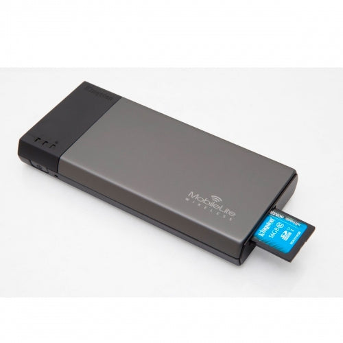 Kingston MobileLite Wireless card reader Black, Gray Wi-Fi