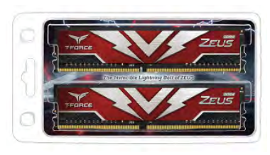 Team Group T-FORCE ZEUS TTZD432G3200HC20DC01 memory module 32 GB 2 x 16 GB DDR4 3200 MHz