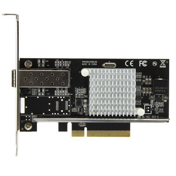 StarTech 1-Port 10G Open SFP+ Network Card - PCIe - Intel Chip - MM/SM