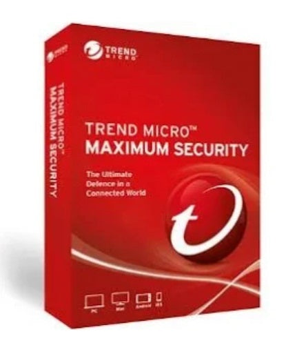 TREND MICRO Maximum Security (1-3 Devices) 24mth Retail Mini Box