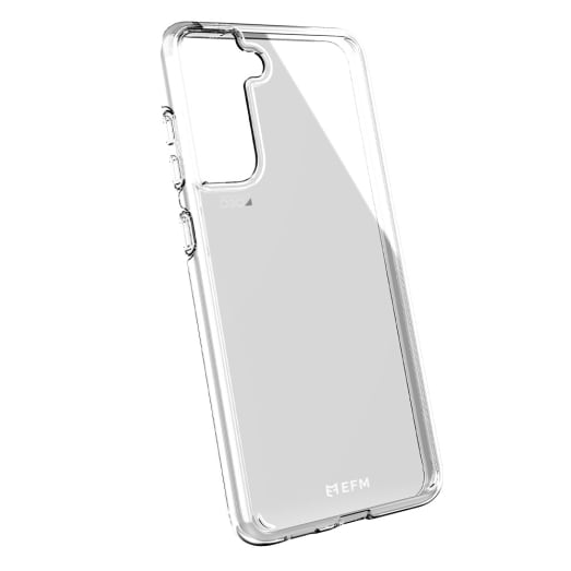 EFM Alta Case for Samsung Galaxy S21 FE 5G - Clear (EFCTASG273CLE), Antimicrobial, D3O Impact Protection, Drop-tested to 3.4 metres, Slim design