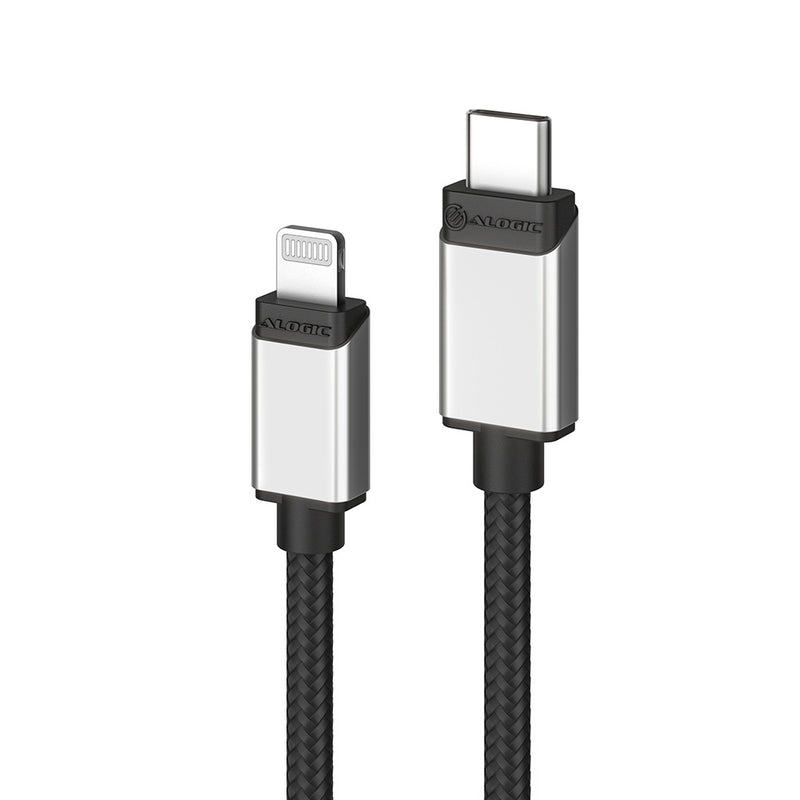 ALOGIC SULC8P01-SGR USB cable 1 m USB 2.0 USB C Lightning Grey