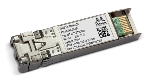 Nvidia MMA2L20-AR network transceiver module Fiber optic 25000 Mbit/s SFP28 1310 nm