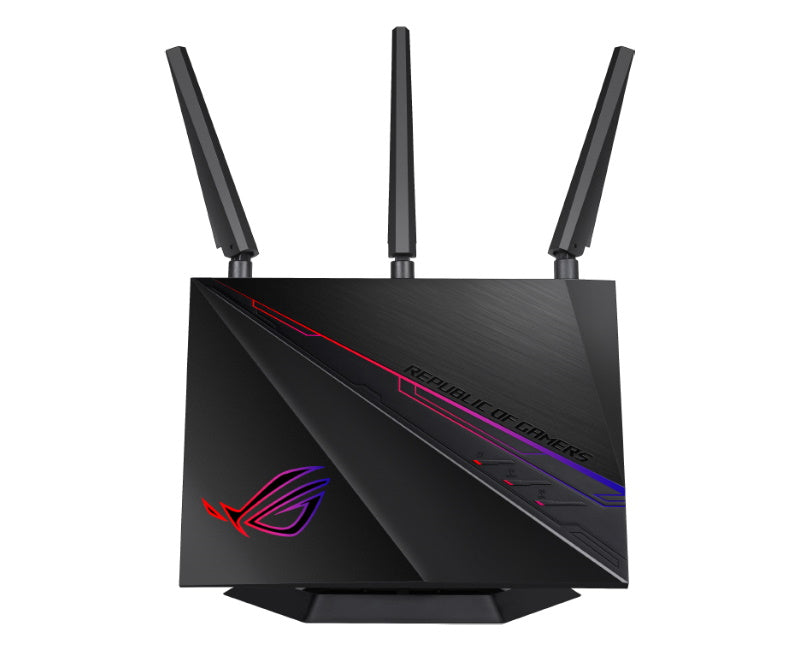 ASUS GT-AC2900 wireless router Gigabit Ethernet Dual-band (2.4 GHz / 5 GHz) 4G Black