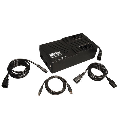Tripp Lite AVRX550U AVR Series 230V 550VA 300W Ultra-Compact Line-Interactive UPS with USB port, C13 Outlets
