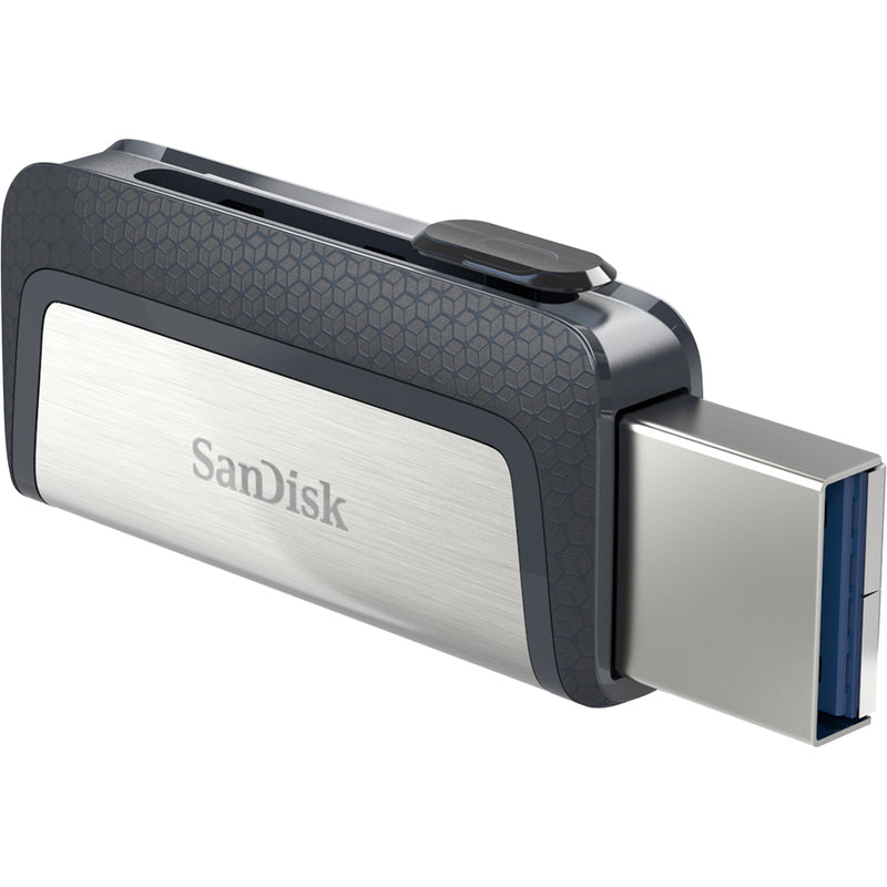 SanDisk Ultra Dual Drive USB Type-C USB flash drive 64 GB USB Type-A / USB Type-C 3.2 Gen 1 (3.1 Gen 1) Black, Silver