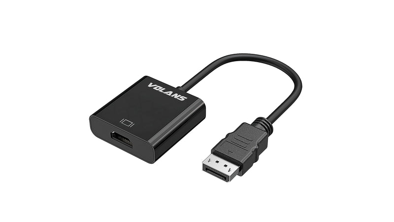 Volans VL-DPHM-4K video cable adapter DisplayPort HDMI Black