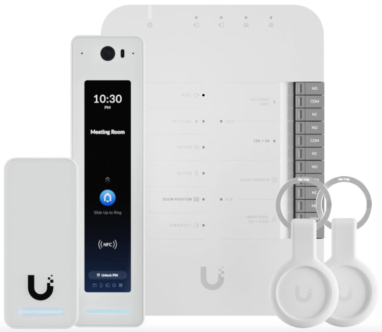 Ubiquiti G2 Starter Kit Professional security access control system Silver