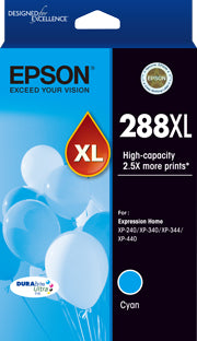 Epson 288XL ink cartridge 1 pc(s) High (XL) Yield Cyan