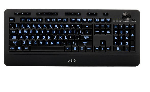Azio KB506 keyboard USB English Black