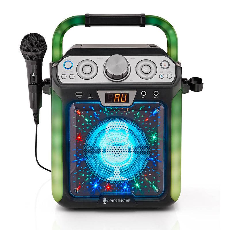 Groov-e The Singing Machine Groove Cube Karaoke System