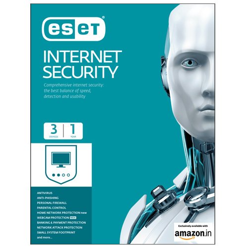 Eset Internet Security for 3 Devices 1 Year (OEM Retail Card - Single) *CLEARANCE, WHILE STOCK LSAT*