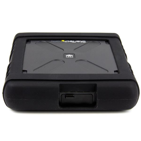 StarTech Rugged Hard Drive Enclosure - USB 3.0 to 2.5in SATA 6Gbps HDD or SSD - UASP