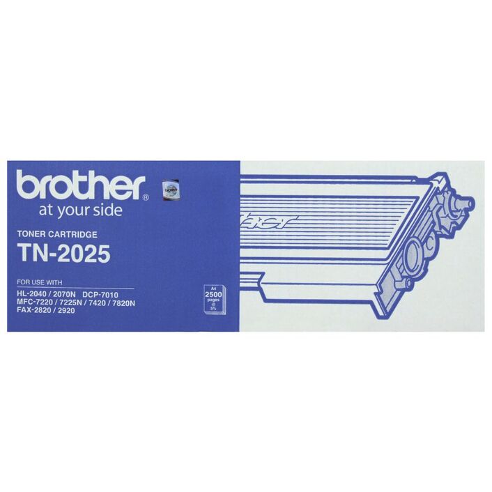 Brother BLK TONER TN2025 FOR HL-2040/2070N,FAX-2820/2920