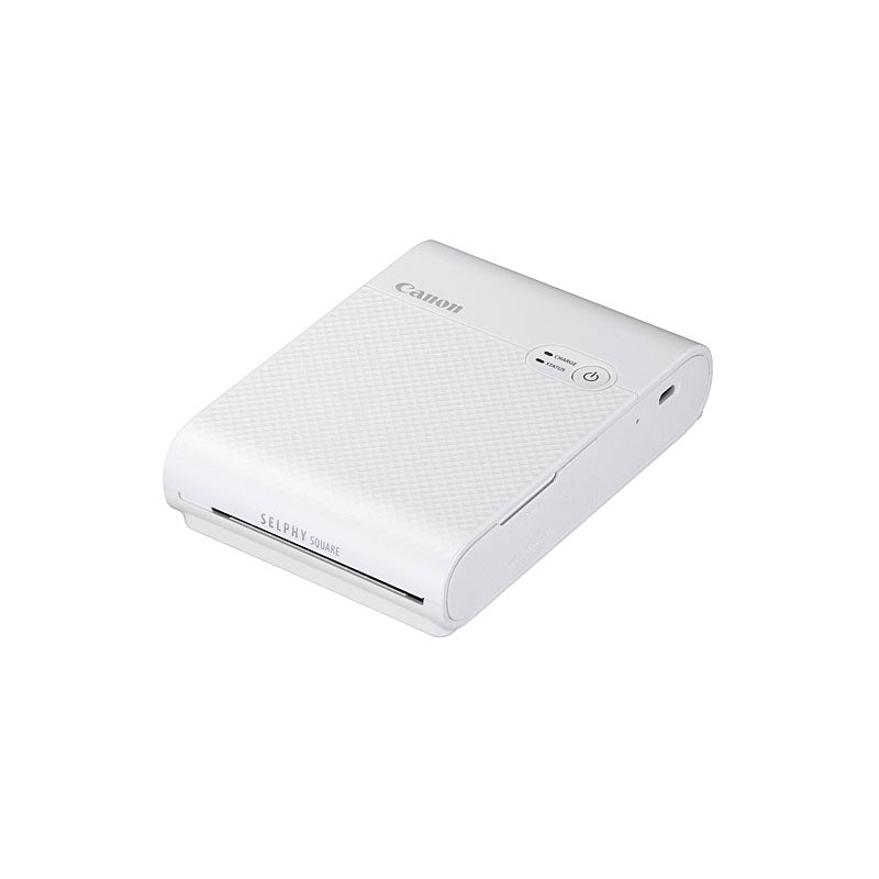 Canon SELPHY SQUARE QX10 Portable Colour Photo Wireless Printer Premium Kit, White