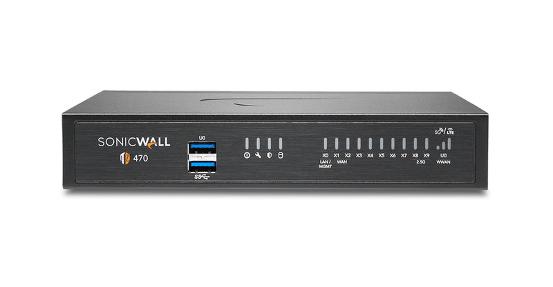 SonicWall TZ470W hardware firewall 3500 Mbit/s