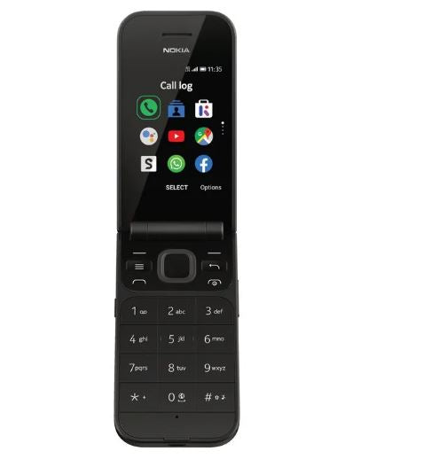 NOKIA 2720 4G Flip Phone Black *AU STOCK* - 2.8' Screen, 4GB RAM, Qualcomm® 205, 512MB RAM, Excellent Dura