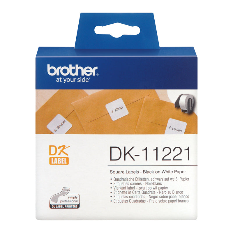 Brother Square Paper Label