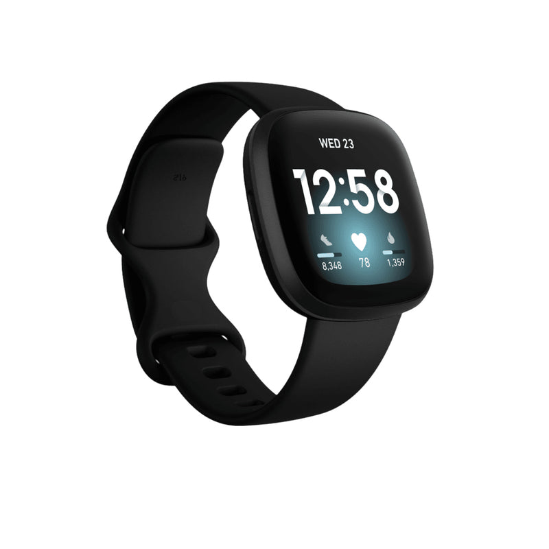 Fitbit FB511BKBK-FRCJK smartwatch / sport watch 4.01 cm (1.58") AMOLED 40 mm Digital Touchscreen Black Wi-Fi GPS (satellite)