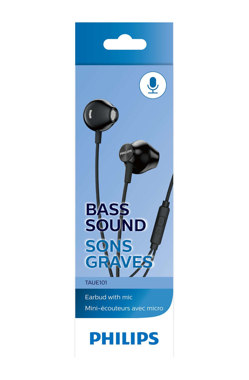 Philips TAUE101BK/00 headphones/headset Wired In-ear Calls/Music Black