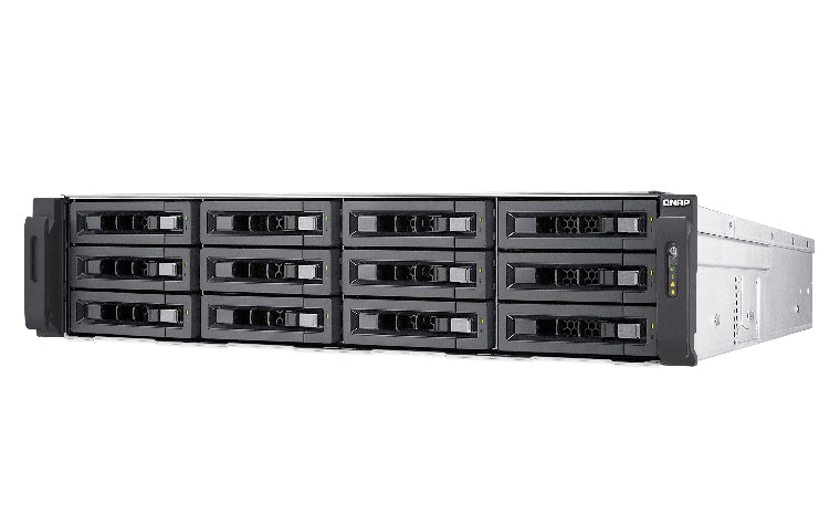 QNAP TES-1885U D-1521 Ethernet LAN Rack (2U) Black NAS