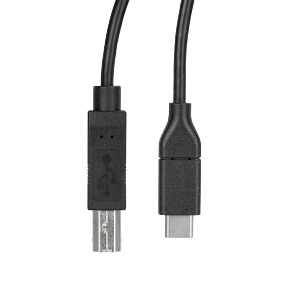 StarTech USB-C to USB-B Printer Cable - M/M - 0.5 m - USB 2.0