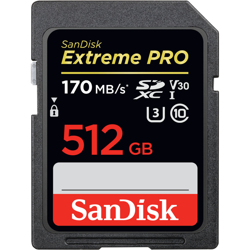 SanDisk Exrteme PRO 512 GB SDXC UHS-I Class 10