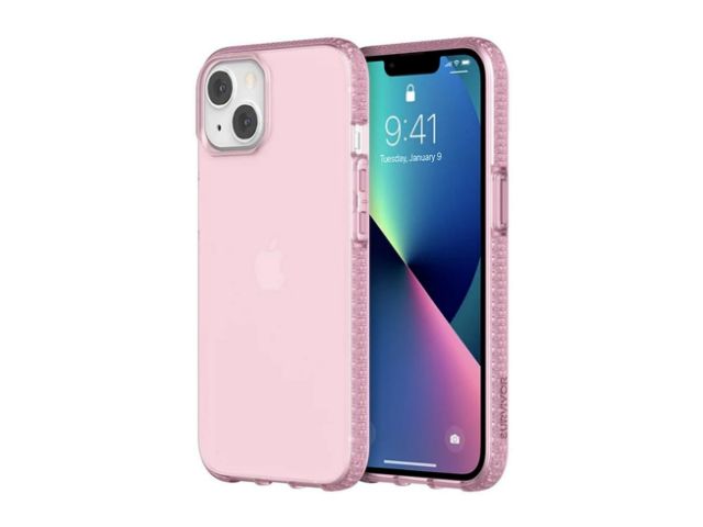 Survivor Clear for iPhone 13 - Powder Pink