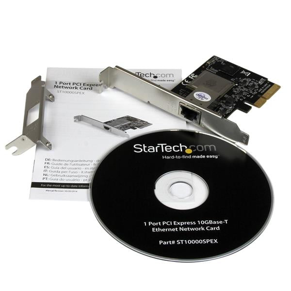 StarTech.com 1 Port PCI Express 10 Gigabit Ethernet Network Card - PCIe x4 10Gb NIC