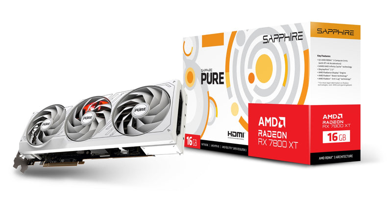 Sapphire PURE Radeon RX 7800 XT AMD 16 GB GDDR6