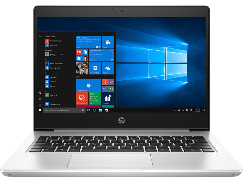 HP ProBook 430 G7 + 2x EliteDisplay E243 Notebook Silver 33.8 cm (13.3) 1366 x 768 pixels 10th gen Intel® Core™ i5 8 GB DDR4-SDRAM 256 GB SSD Wi-Fi 6 (802.11ax) Windows 10 Pro