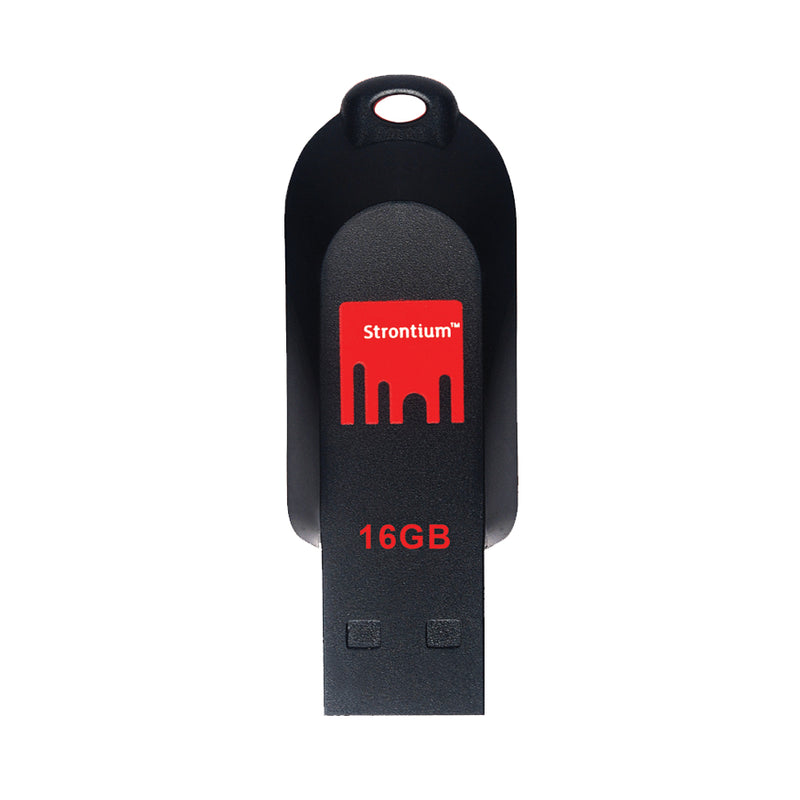 Strontium Technology Pollex USB 2.0 USB flash drive 16 GB USB Type-A Black,Red