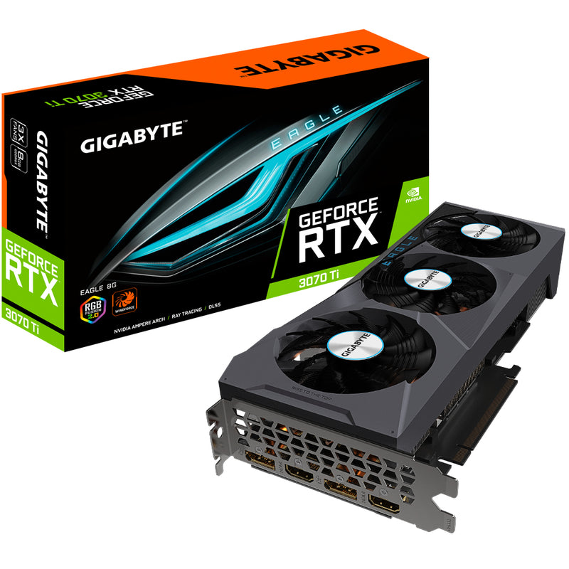 Gigabyte GV-N307TEAGLE-8GD graphics card NVIDIA GeForce RTX 3070 Ti 8 GB GDDR6X