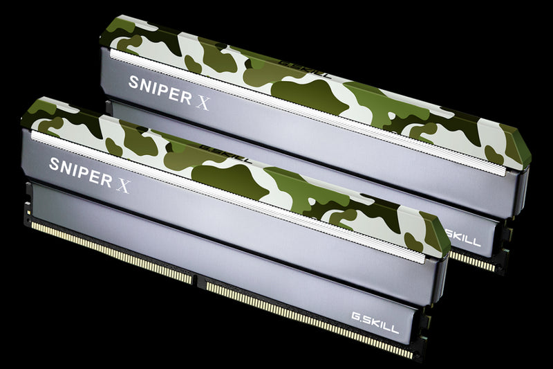 G.Skill Sniper X F4-2400C17D-16GSXF memory module 16 GB 2 x 8 GB DDR4 2400 MHz