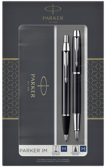 Parker 2093215 pen set Black, Silver 2 pc(s)