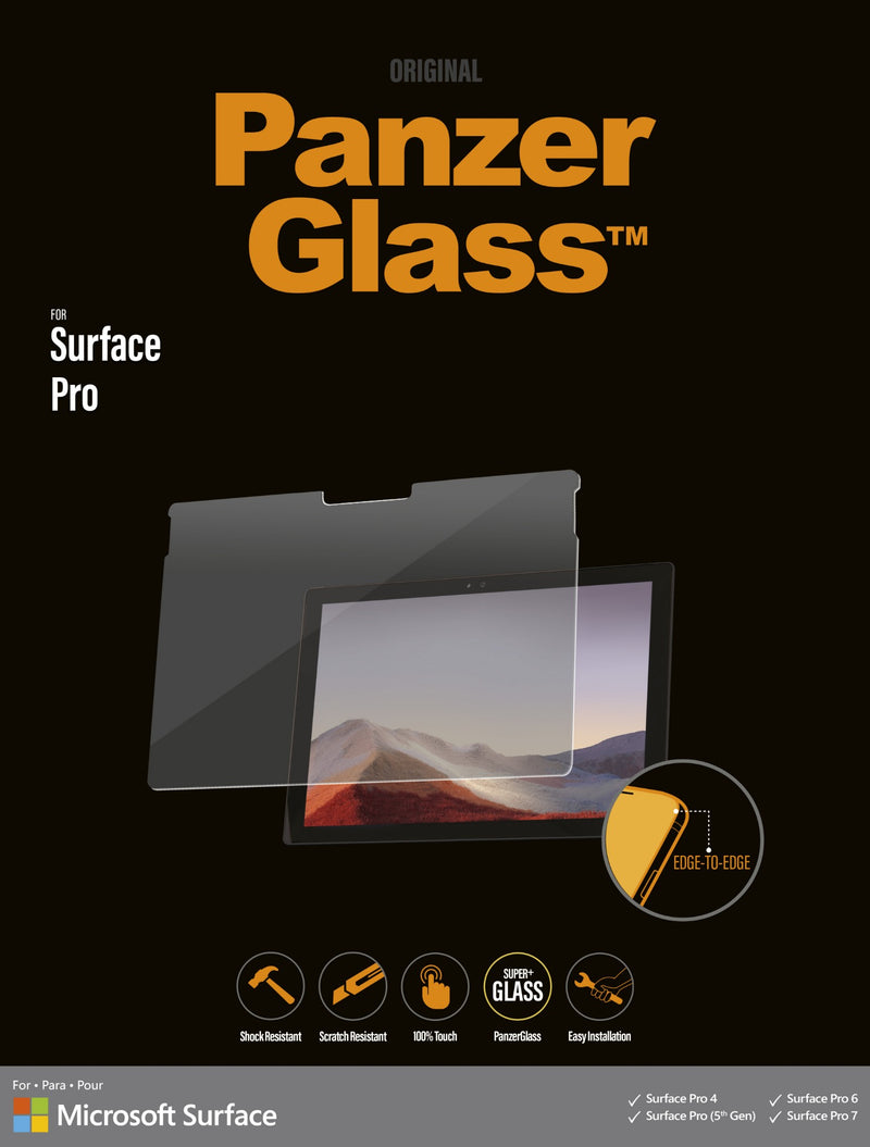PanzerGlass ™ Microsoft Surface Pro 4 | Pro 5. Gen | Pro 6 | Pro 7 | Screen Protector Glass
