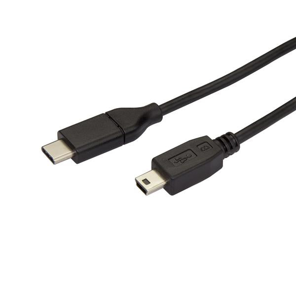 StarTech USB-C to Mini-USB Cable - M/M - 2 m (6 ft.) - USB 2.0