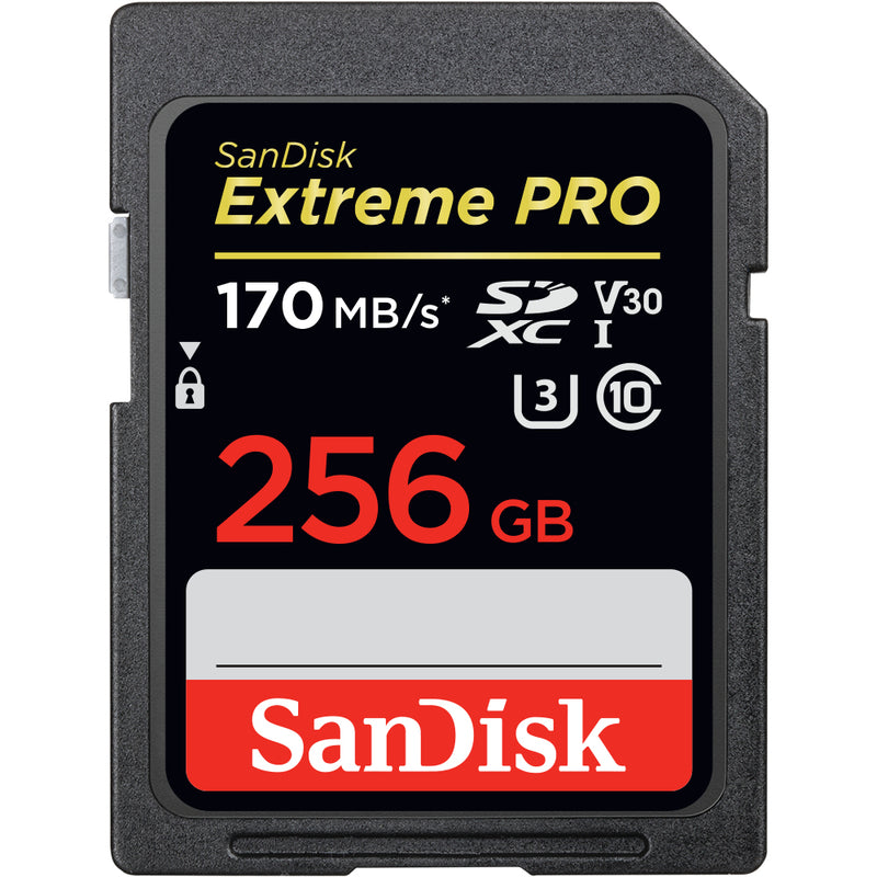 SanDisk Exrteme PRO 256 GB SDXC UHS-I Class 10