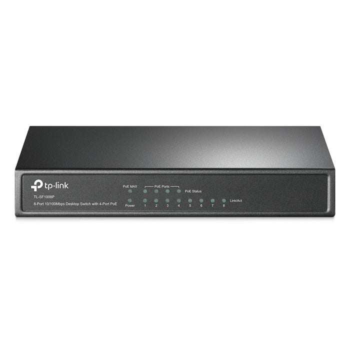TP-Link TL-SF1008P network switch Unmanaged Fast Ethernet (10/100) Power over Ethernet (PoE) Olive