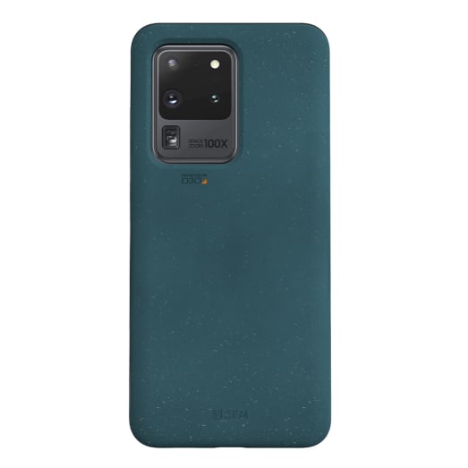 EFM ECO Case Armour with D3O Zero for Samsung Galaxy S20 Ultra (6.9) - Deep Blue (EFCECSG263DBL),Wireless Charging Suitable,Plant Based material