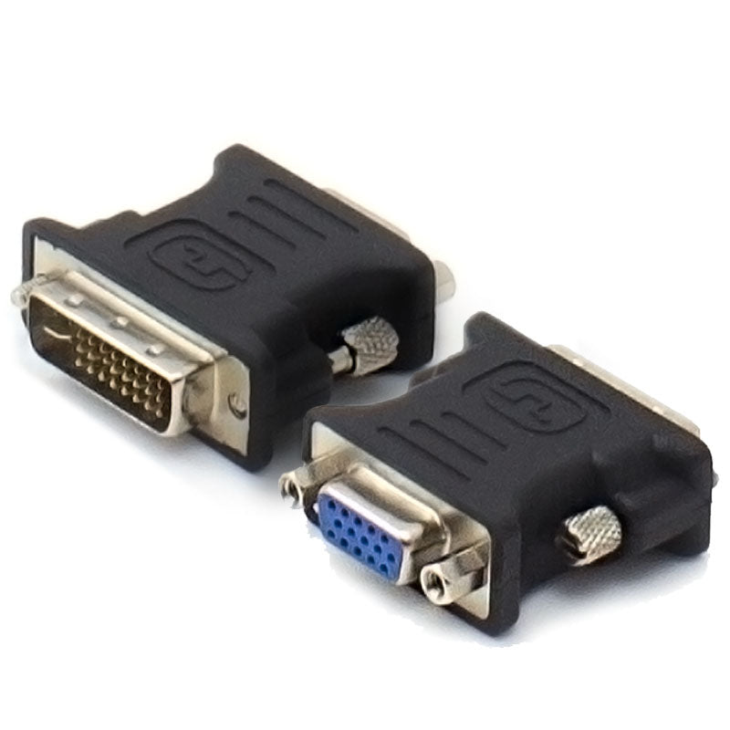 ALOGIC Premium DVI-I (M) to VGA (F) Adapter - Male to Female - Retail Blister Packaging