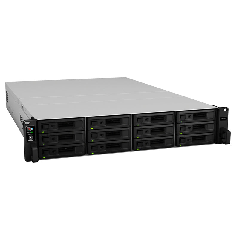 Synology RackStation RS2418+ NAS/storage server C3538 Ethernet LAN Rack (2U) Black, Grey