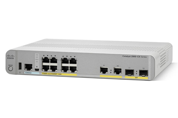Cisco 2960-CX Managed L2 Gigabit Ethernet (10/100/1000) White